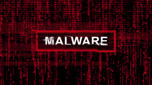 Malware - glitch background