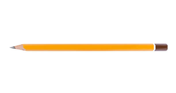 istock One pencil isolated on a white background 1331154502