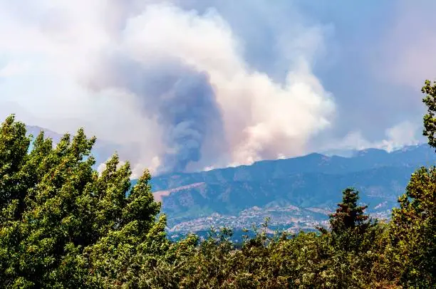 The beginning of the Waldo Canyon Fire.  2012
