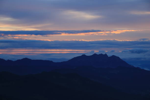 istock Sun lit clouds over Mount Pilatus, Lucerne. 1331162808