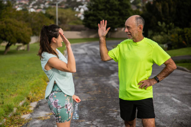 istock Dad and Daughter Giving High-Five 1331168509