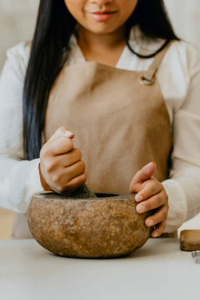 istock Anonymous Female Chef Preparing a Tasty Meal in the Kitchen 1331171133