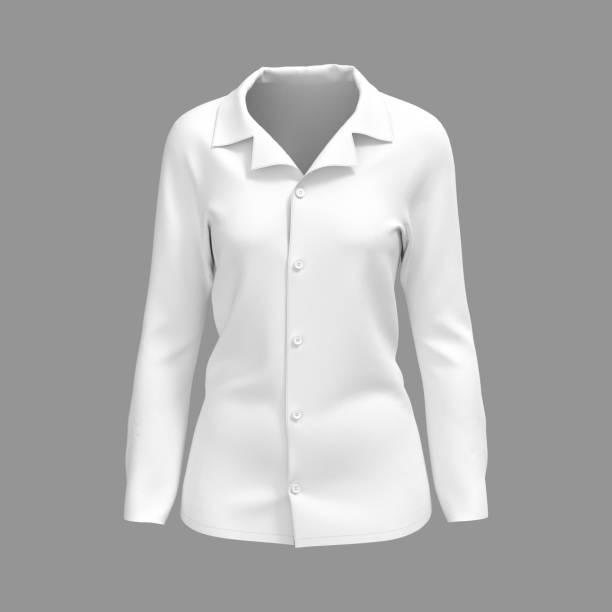 Long-sleeve camp shirt mockup