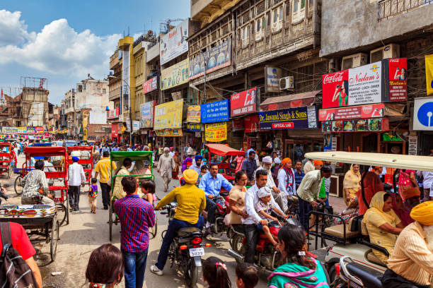 delhi w indiach - new delhi horizontal photography color image zdjęcia i obrazy z banku zdjęć