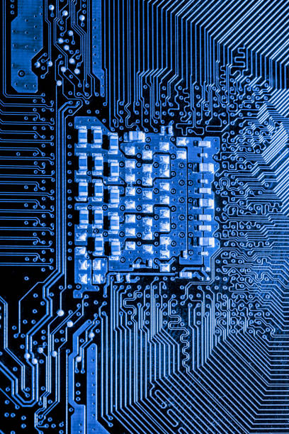 istock Abstract,close up of Mainboard Electronic background. (logic board,cpu motherboard,circuit,system board,mobo) 1331200980