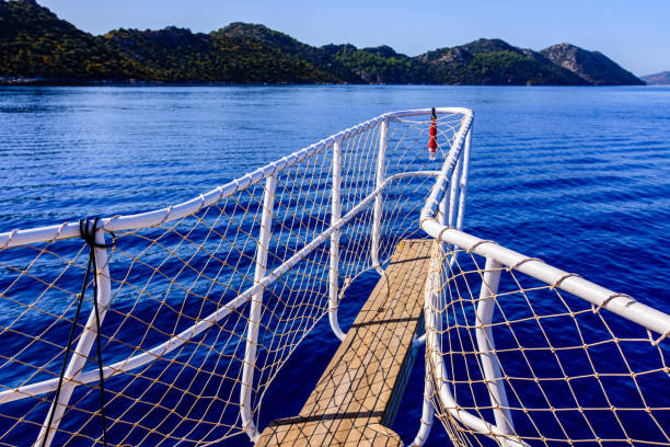 istock View on a Mediterranean sea from the yacht bow 1331229217