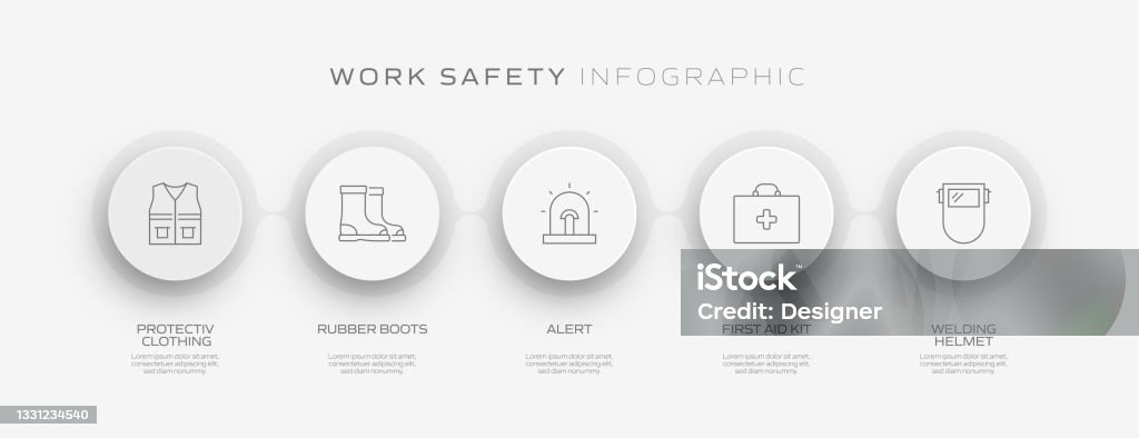 Work Safety Related Process Infographic Template Process Timeline Chart ...