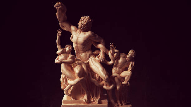 istock Statue Laocoon and His Sons famous ancient sculpture 1331244340