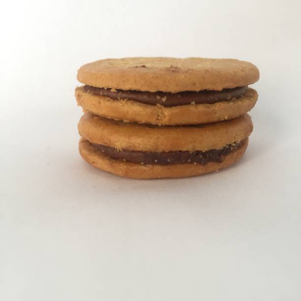 Chewy and delicious dry biscuits with a sweet chocolate taste.