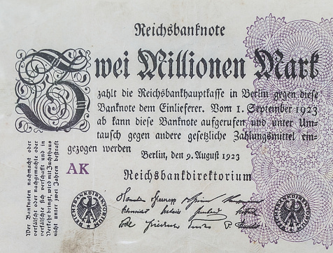 Front of an expired, obsolete Dutch ID / passport, issued during WW2, in november 1941
