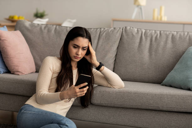 istock Negative emotions, bad news, relationship problems and boredom at home, covid-19 1331268370
