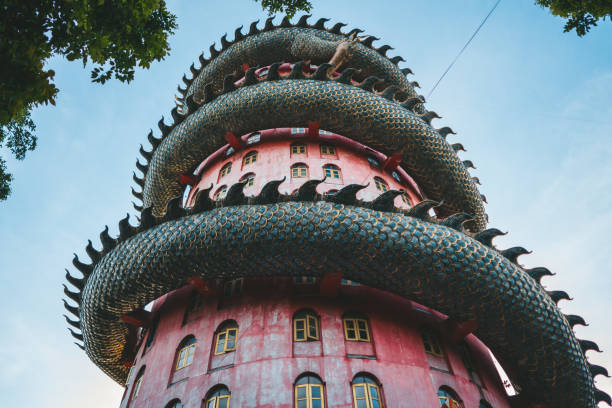 Wat Samphran Dragon Temple in the Sam Phran District iThailand.