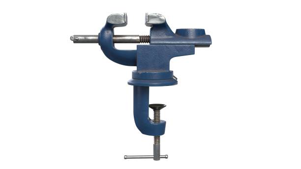 istock 3D render of Table Vise isolated on white 1331287499