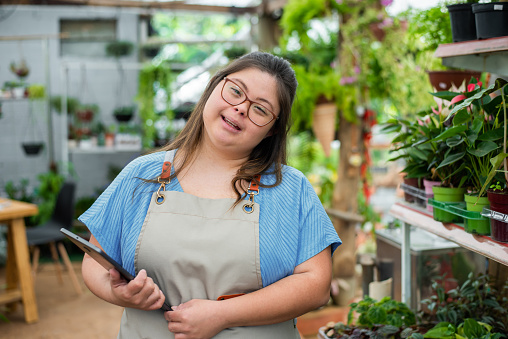 Employee with down syndrome