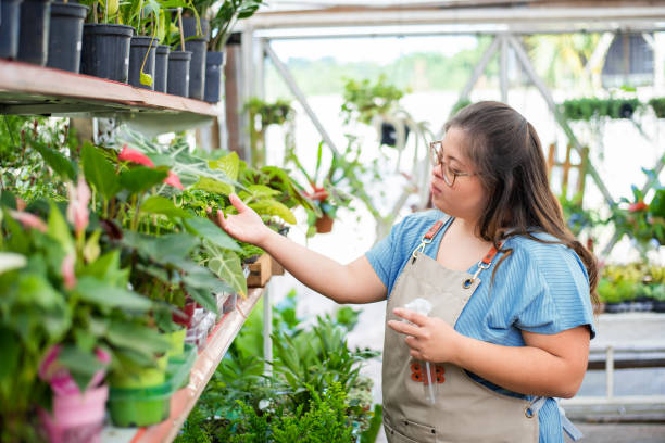 istock Employee with down syndrome 1331288653