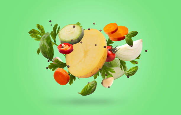 istock Collection of various fresh organic vegetables ingredients 1331293922