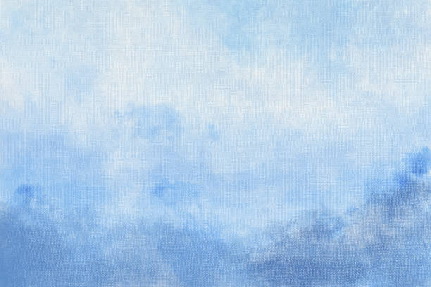 istock blue watercolor on rough canvas 1331294952