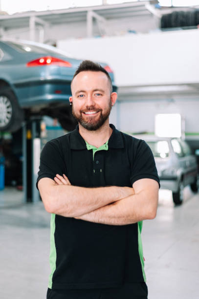 istock Garage owner stock phot 1331297633