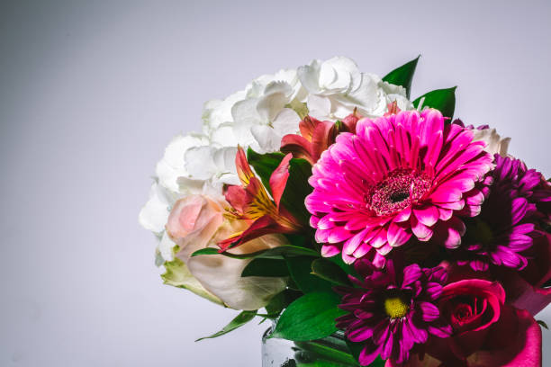 istock Floral Arrangement with Hydrangea, Gerbera Daisys and Roses 1331308368