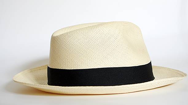 istock Real Panama hat from Ecuador Cuenca isolated 1331310747