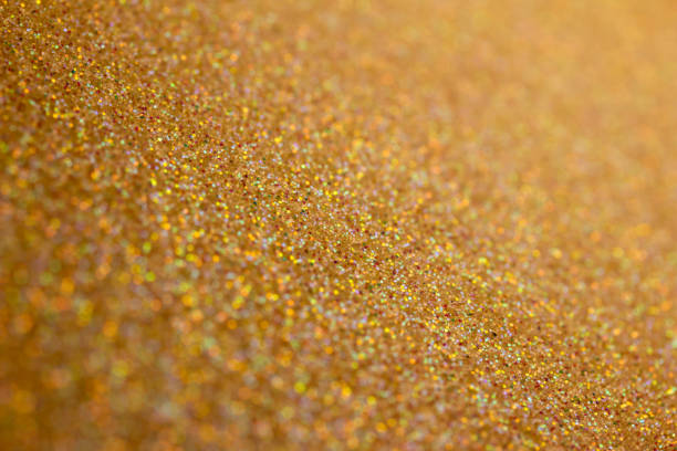 istock Beautiful champaign color glitter macro abstract background with bokeh 1331316960