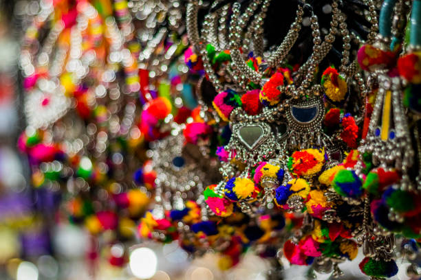 istock Various traditional jewelry from India 1331318393