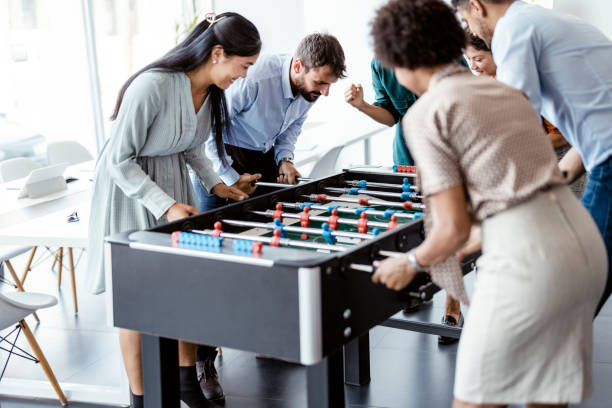 istock Foosball fanatics 1331318427