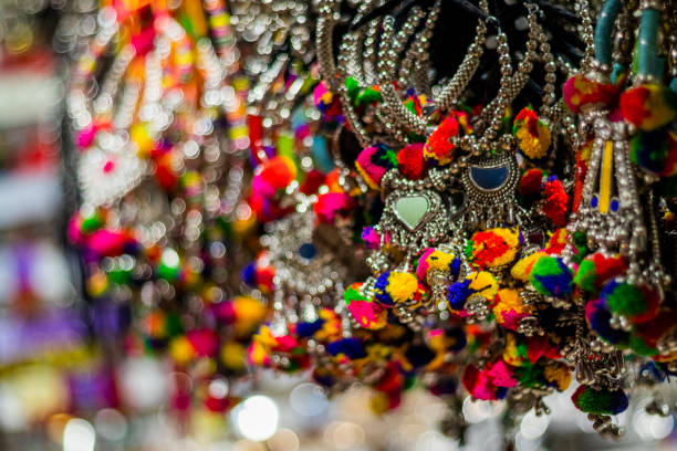 istock Various traditional jewelry from India 1331318487