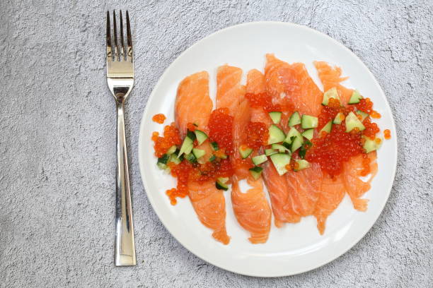 istock Salmon and red caviar 1331326881