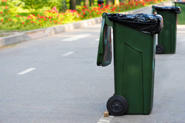 istock Trash cans for collecting garbage in a city park 1331328054