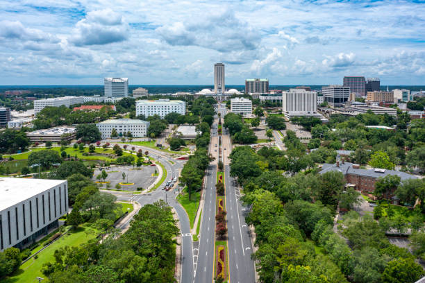 istock Drone Angle View of Tallahassee, Florida 1331333755