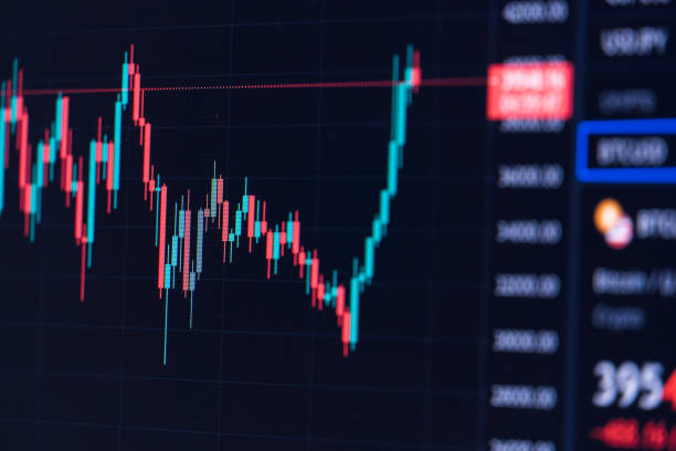 istock Financial stock market graph. 1331338286