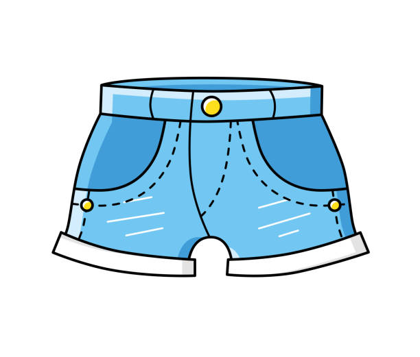 3,179 Short Pants Illustrations & Clip Art - iStock | Man short pants, Short  pants kid, Man with short pants