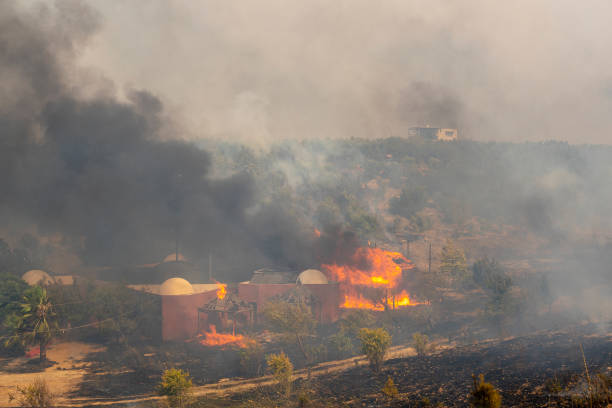 istock Forest fire in Manavgat, Antalya, Turkey 1331355959