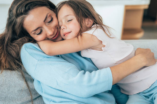 istock Mother and little daughter 1331359456