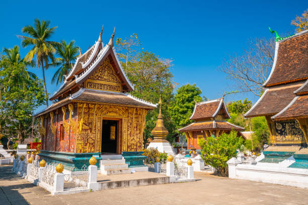 istock World heritage site at Wat Chiang Tong, Luang Prabang 1331365471