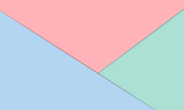 istock Abstract Modern Background with Shades Papercut and Pastel  Colors 1331394534