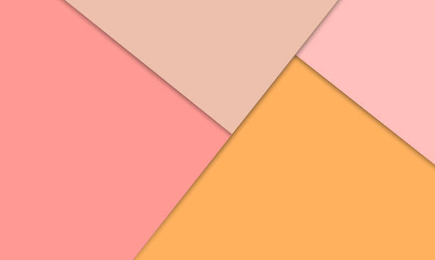 istock Abstract Modern Background with Shades Papercut and Pastel  Colors 1331394570
