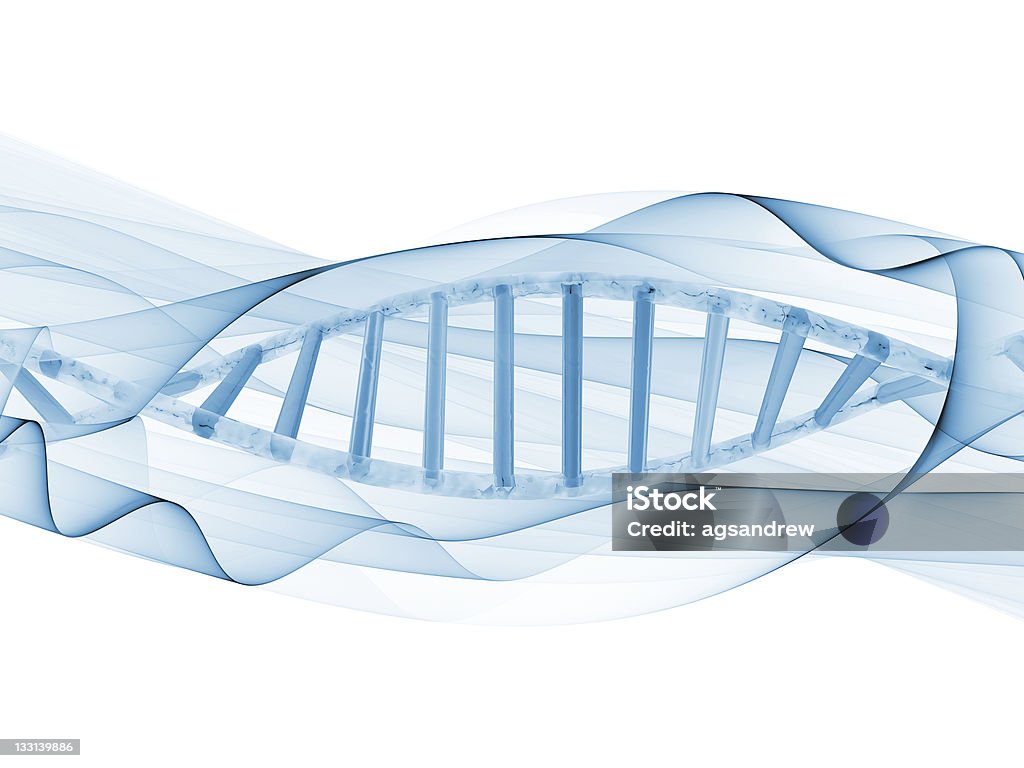 Spirala DNA - Zbiór zdjęć royalty-free (Abstrakcja)