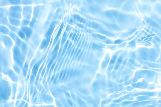 istock clear blue water wave reflections abstract, natural swirl pattern texture background, summer image 1331405666