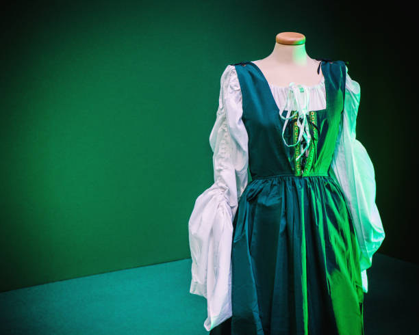 Beautiful irish victorian dress
