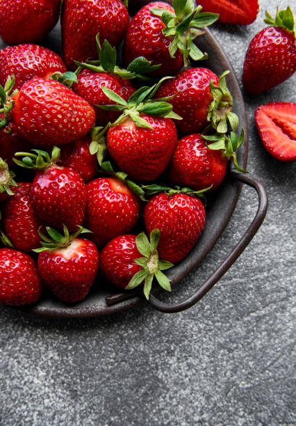 istock Fresh ripe delicious strawberries 1331418084
