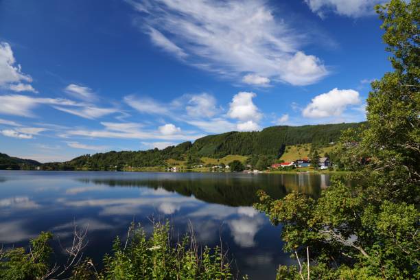 istock Kalandsvatnet lake - summer in Norway 1331423208