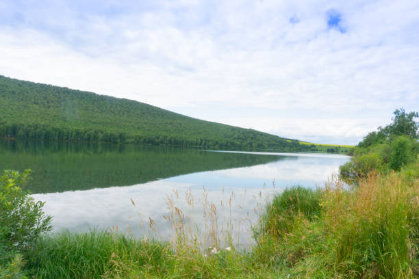 istock Beautiful Lake Koshkol in Siberia in summer 1331434591