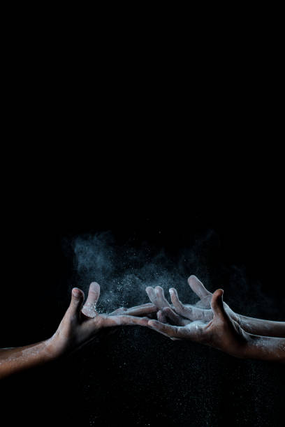 istock African man hands interacting with with flour or powder. 1331435099