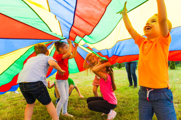 istock Children Playing At Public Park 1331450523