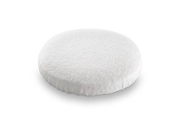 istock Studio shot white polishing cushion on white background 1331465620