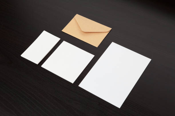 istock Set of branding elements on deep black background 1331470999