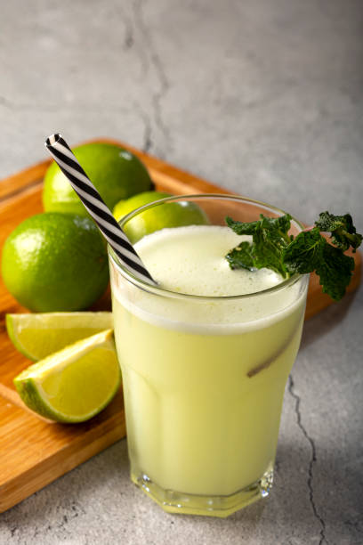 istock Refreshing lemonade with mint. Lemonade, summer drink. 1331479847