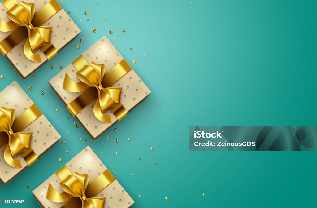 Gift Background Vector Gifts Vector Background Design Elegant Pattern Gift In Blank Empty ...